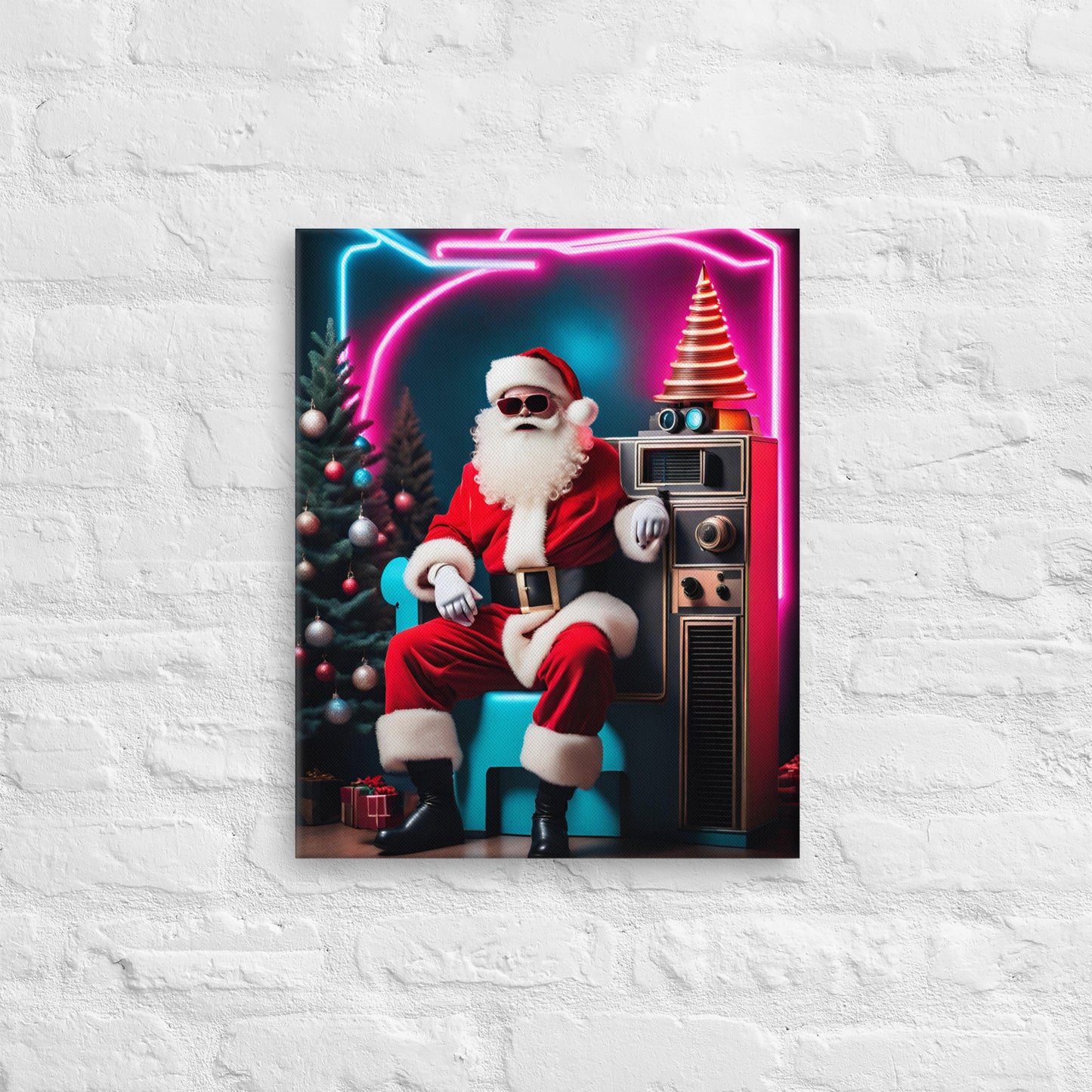 Mr. Santa Claus Canvas