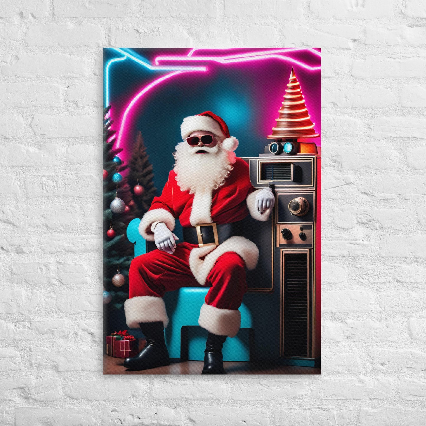 Mr. Santa Claus Canvas