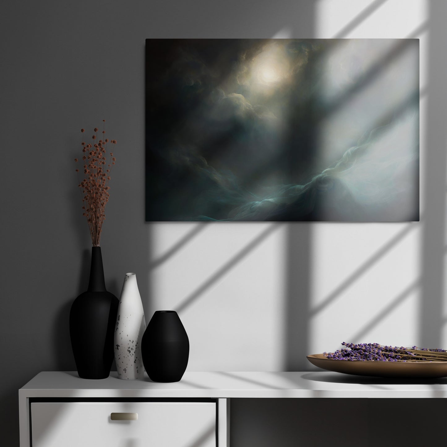 Heavenly body metal prints